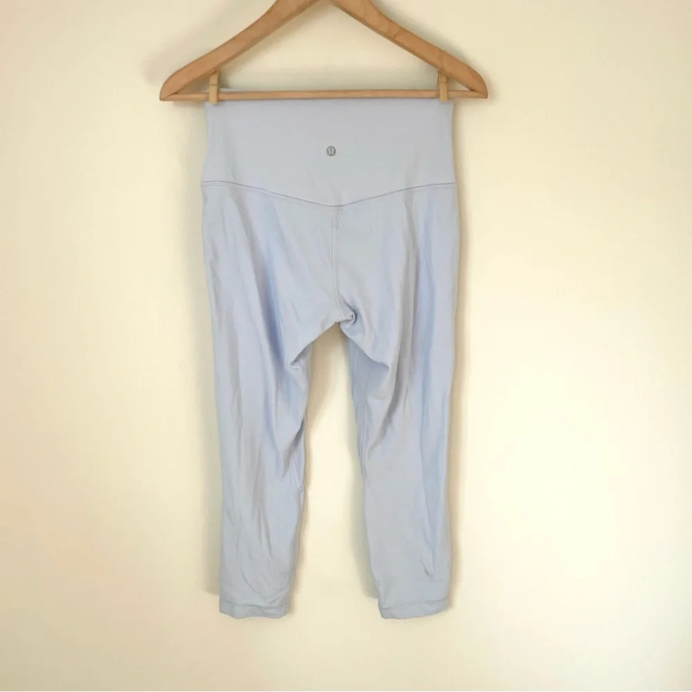 Lululemon 2022 Align High-Rise Crop 23" Pastel Blue - Picture 6 of 8